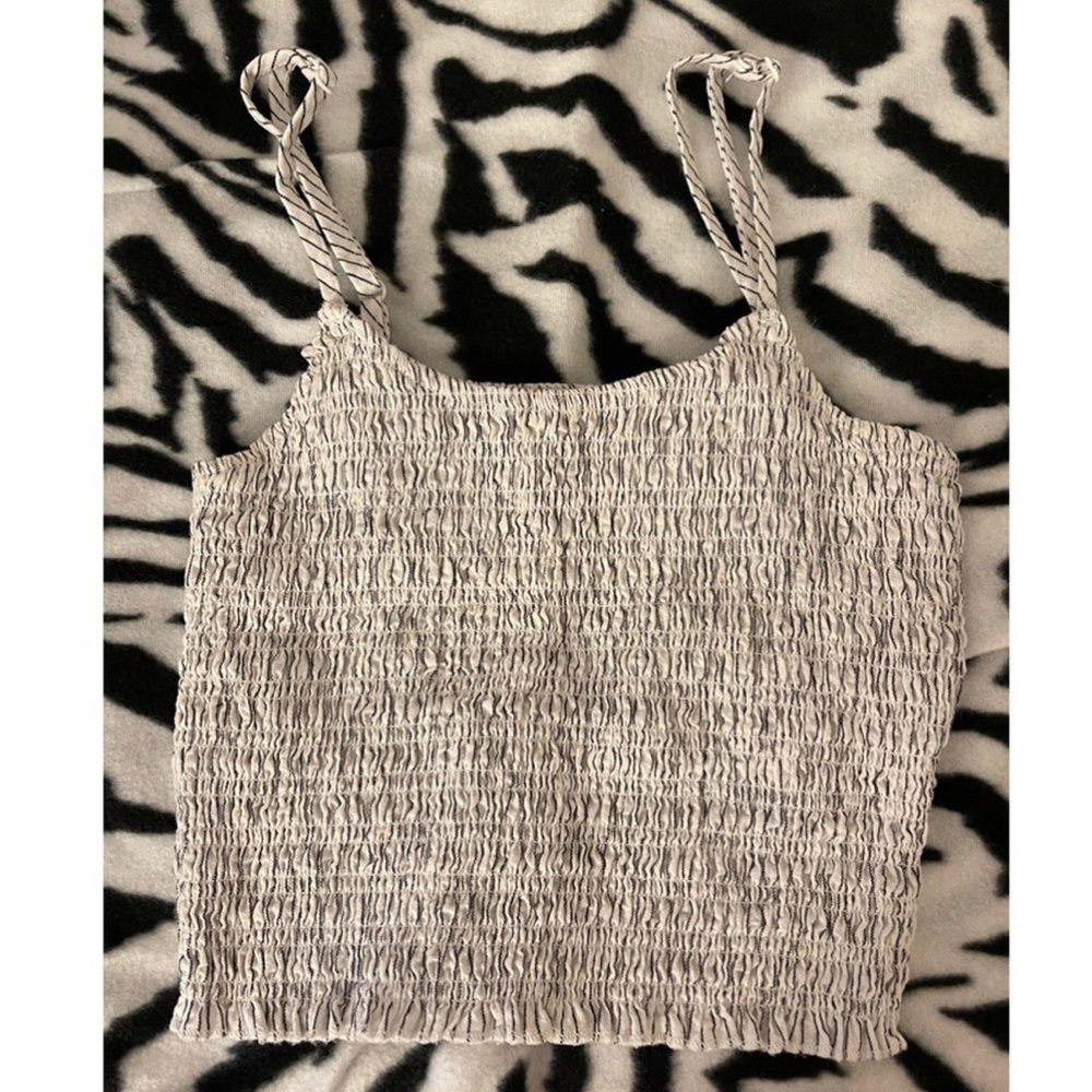 Brandy Melville scrunch tank top.
